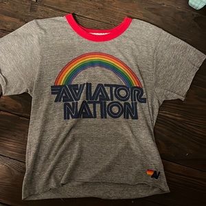 Brand New AVIATOR NATION Boyfriend Tee